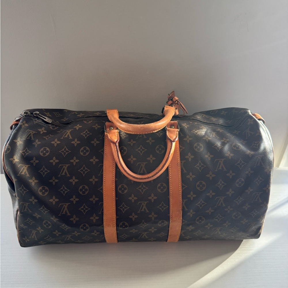Louis Vuitton Monogram Brown Travel Bag - Picture 4 of 11
